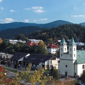 OBEC HORNÍ BEČVA: Pohled na obec Horní Bečva