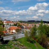 MĚSTO TŘEBÍČ: Pohled na město Třebíč
