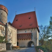 MĚSTO TÁBOR: Bechyňská brána a věž Kotnov