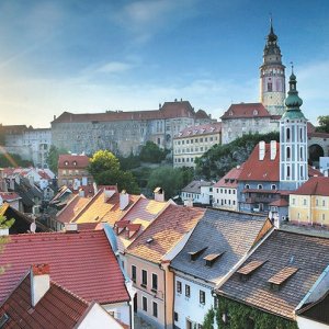 Jihočeský kraj: Město Český Krumlov, památka UNESCO