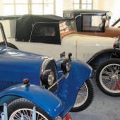 Historické automobily v Podbrdském muzeu Historické automobily v Podbrdském muzeu