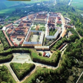 Letecký záběr na Město Jaroměř - Josefov Letecký záběr na Město Jaroměř - Josefov