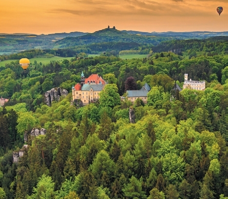 LIBERECKÝ KRAJ : Zámek Hrubá Skála