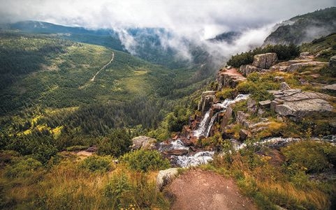 LIBERECKÝ KRAJ : Pančavský vodopád