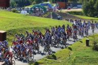 STATUTÁRNÍ MĚSTO LIBEREC: Sportovní areal Vesec - cyklistické závody - autor: archiv SAJ