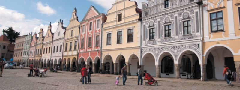 Pohled na Město Telč